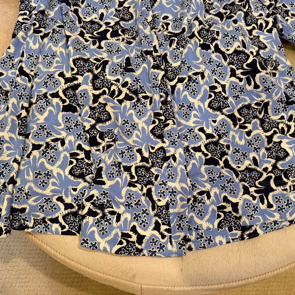 ME+EM Graphic Ribbon Floral Print Midi Dress - Picture 10 of 12